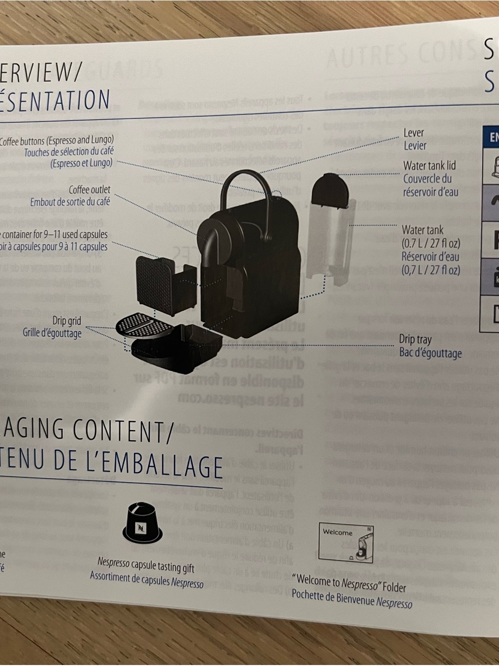 Nespresso Inissia Coffee Machine - Picture 3 of 5